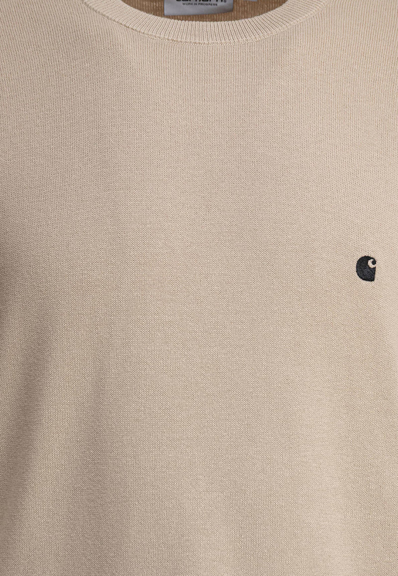 Carhartt Wip Madison Logo Sweater Beige I030332NQ.XX_81429