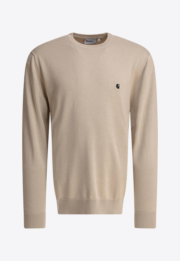 Carhartt Wip Madison Logo Sweater Beige I030332NQ.XX_81429