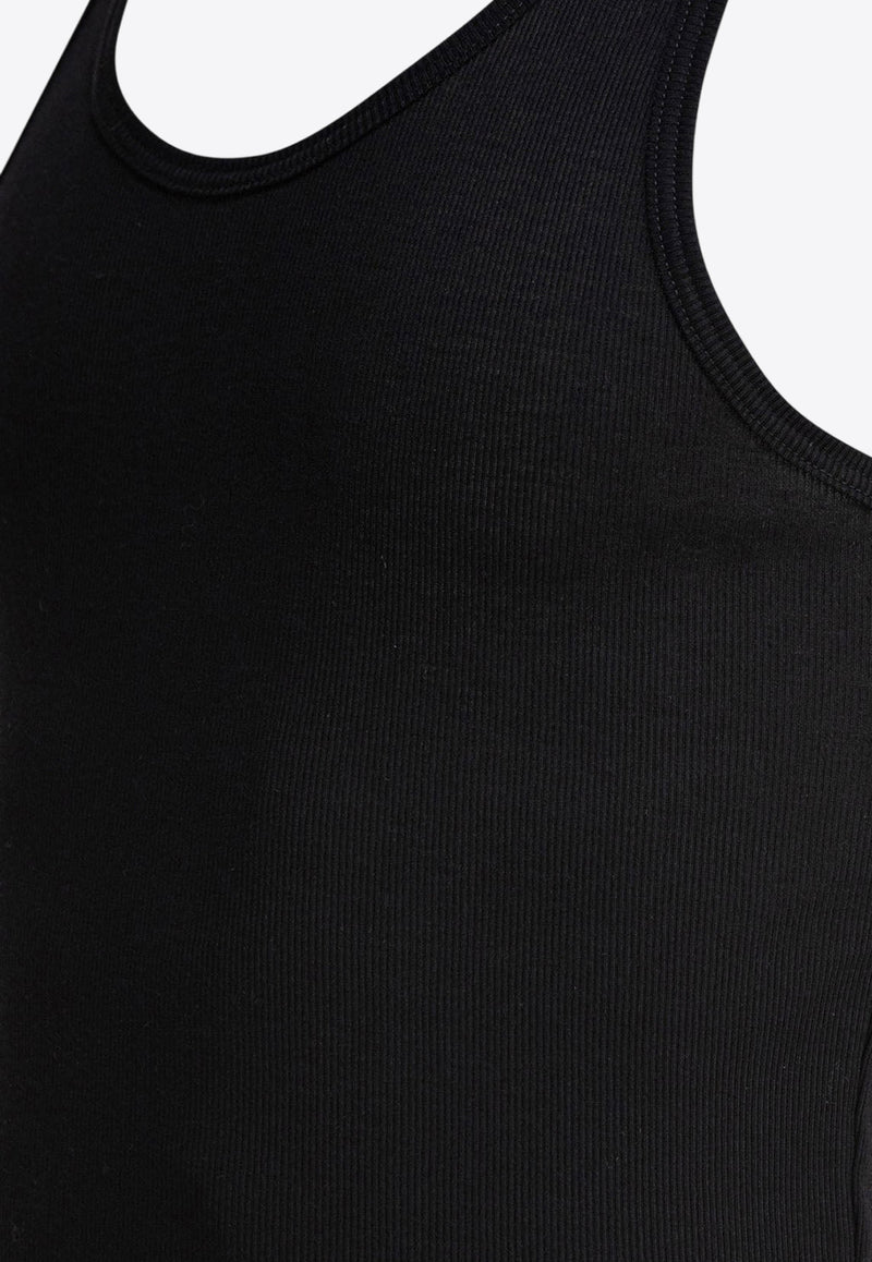 Tom Ford Ribbed Crewneck Tank Top Black T4D101210002_81419