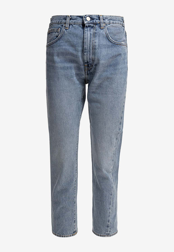 Toteme Washed Straight-Leg Jeans Blue 222-232-741485_81392