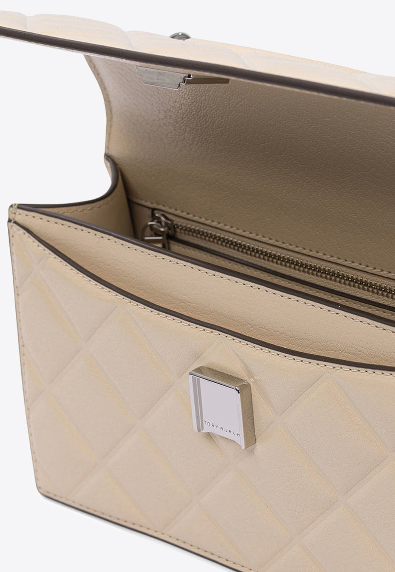 Tory Burch Small Fleming Convertible Shoulder Bag Cream 164800701_81385