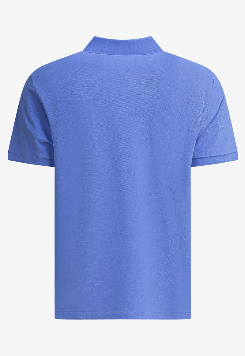 Polo Ralph Lauren Logo Pique Polo T-shirt Blue 710782592012HARBOR ISLAND BLUE/C7998_81441