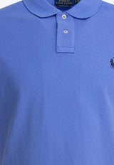 Polo Ralph Lauren Logo Pique Polo T-shirt Blue 710782592012HARBOR ISLAND BLUE/C7998_81441