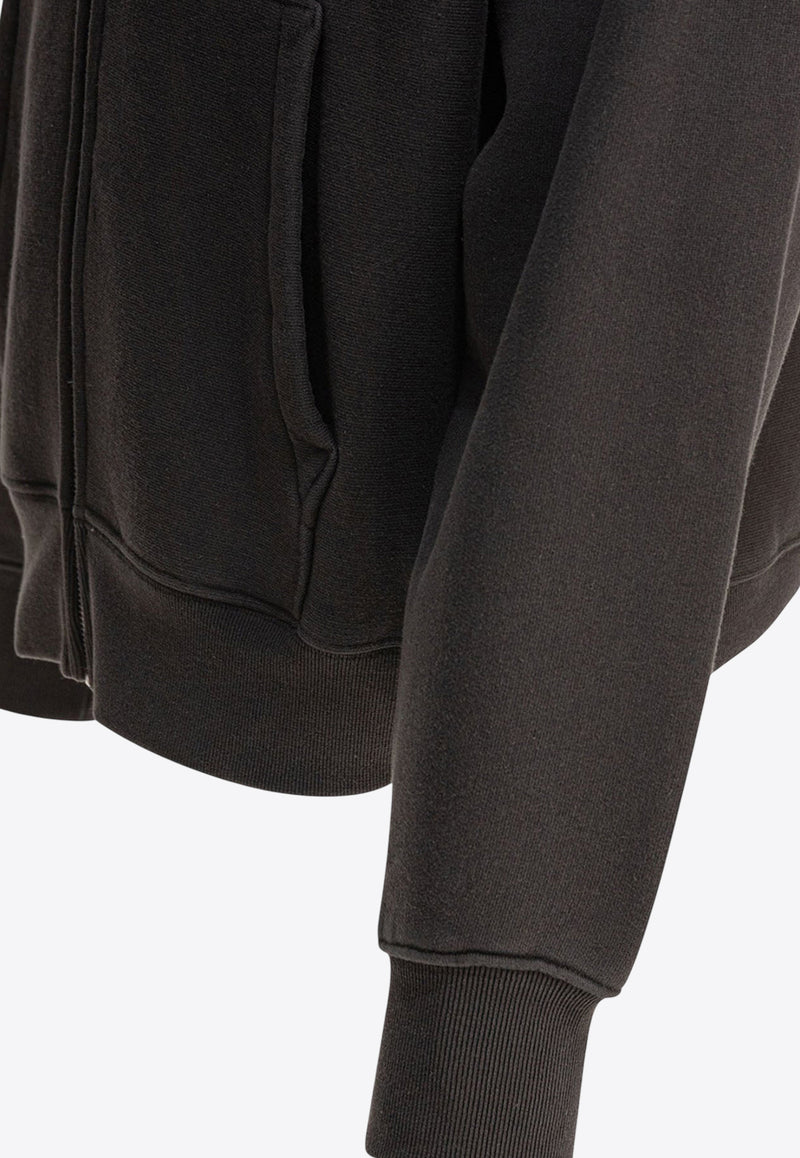 Stüssy Essential Zip-Up Sweatshirt Black 1185710034 WASHED BLACK_81458