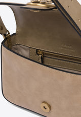 PINKO Mini Love Slouchy Raffia Shoulder Bag Beige 104340A2C2C50Q_81544