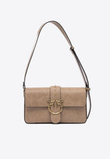 PINKO Medium Love Slouchy Shoulder Bag Beige 104524A2C2C50Q_81533