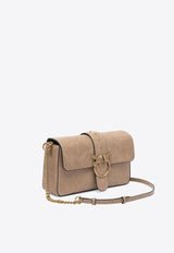 PINKO Medium Love Slouchy Shoulder Bag Beige 104524A2C2C50Q_81533