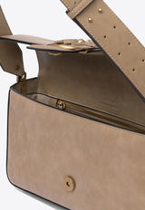 PINKO Medium Love Slouchy Shoulder Bag Beige 104524A2C2C50Q_81533