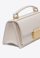 Golden Goose DB Small Venezia Leather Crossbody Bag White GWA00468A00056511732_81634