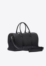 Tom Ford Medium Grained Leather Duffle Bag Black H0677LCL213S1N001_81654