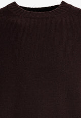 Tom Ford Cashmere Crewneck Sweater Brown KCL048YMK064KB499_81746