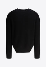 Tom Ford Essential Wool-Blend Sweater Black KCL024YMW106LB999_81755