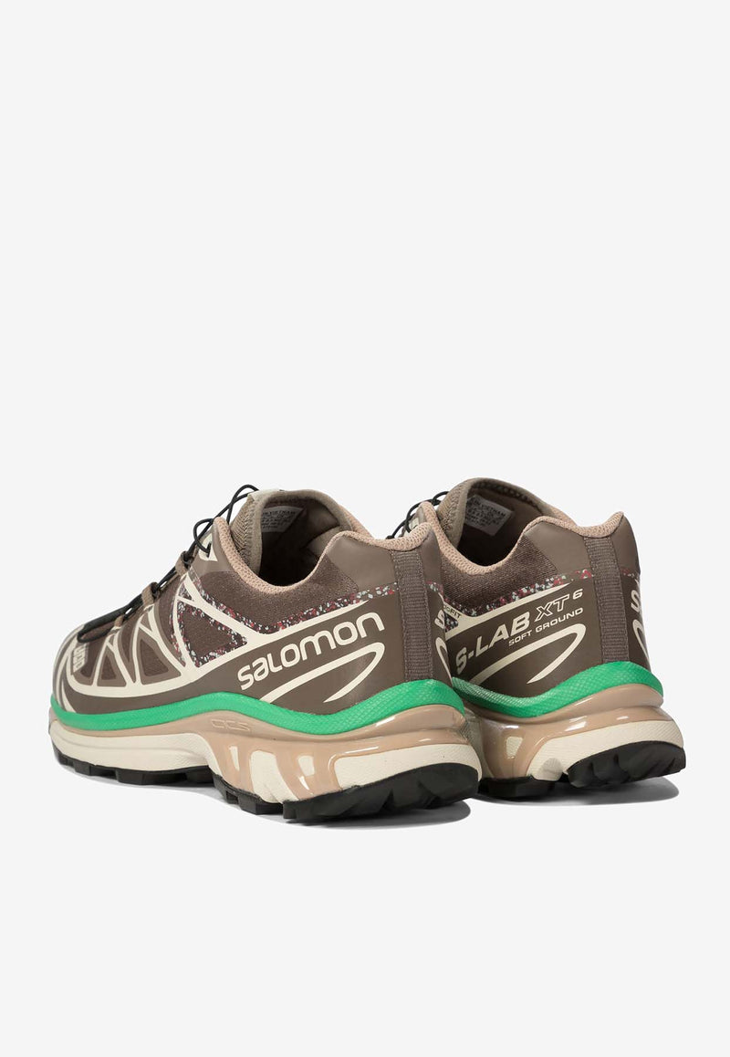 Salomon XT-6 Low-Top Sneakers Brown L47312000FALCON/ALMOND MILK/BRGTGR_81778