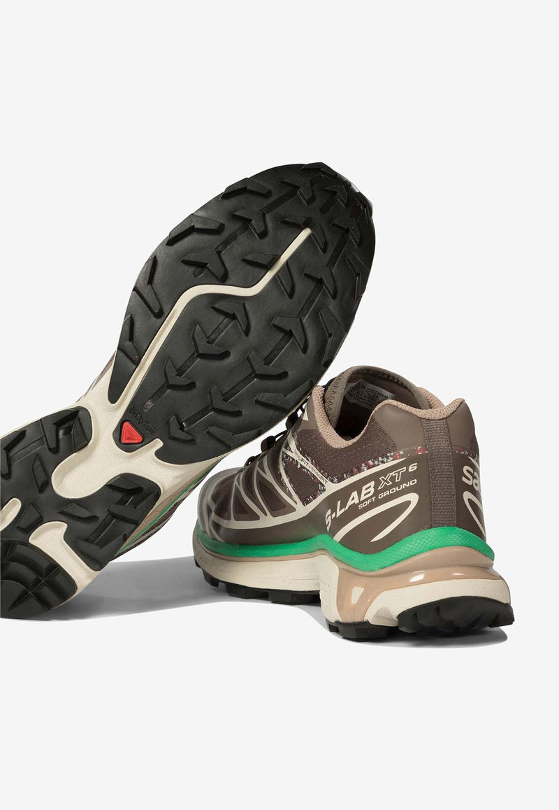 Salomon XT-6 Low-Top Sneakers Brown L47312000FALCON/ALMOND MILK/BRGTGR_81778