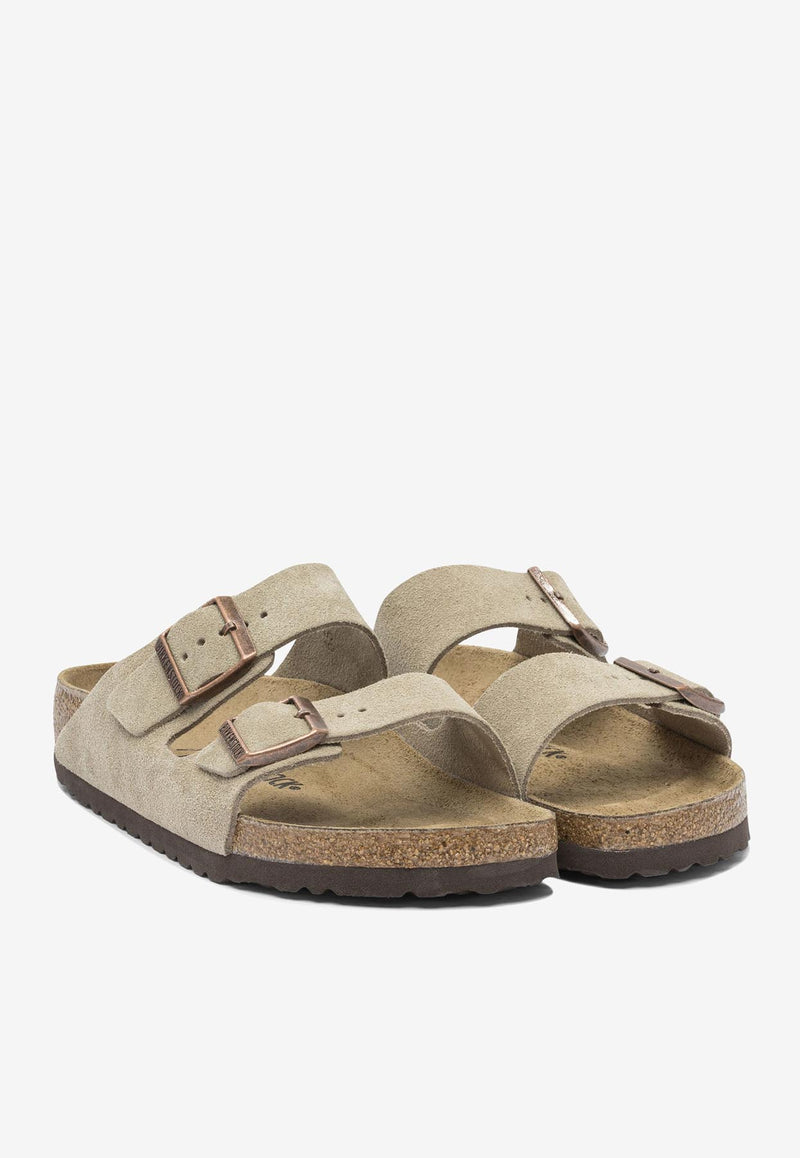 Birkenstock Arizona Suede Sandals Taupe 051463UTAUPE_81947