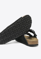 Birkenstock Arizona Suede Sandals Black 1027164UBLACK_81955