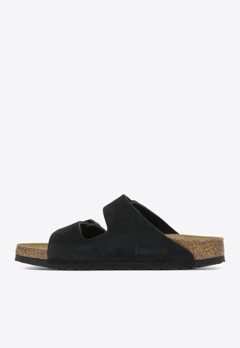 Birkenstock Arizona Suede Sandals Black 1027164UBLACK_81955