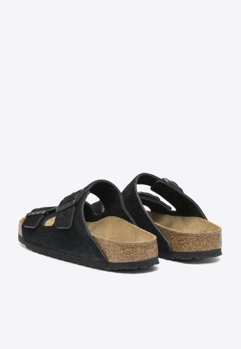 Birkenstock Arizona Suede Sandals Black 1027164UBLACK_81955