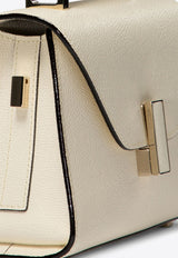 Valextra Micro Iside Leather Crossbody Bag Ivory WBES0022028LOC99WW_81995