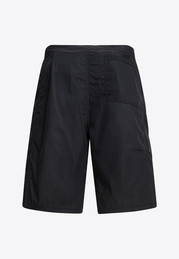 Stüssy Drawstring Logo Swim Shorts Black 1131660001 BLACK_82323