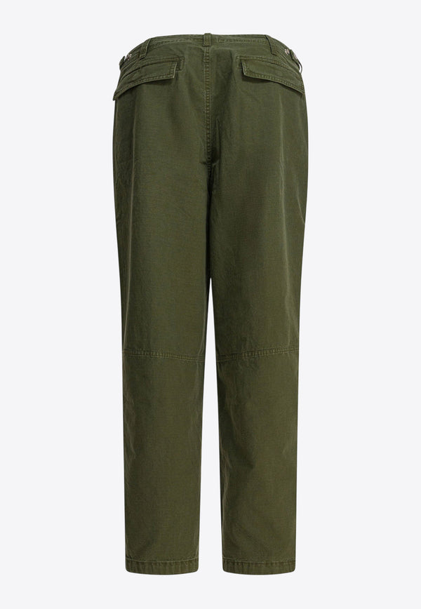 Stüssy Field Straight-Leg Pants Green 1167082726 OLIVE GREEN_82353