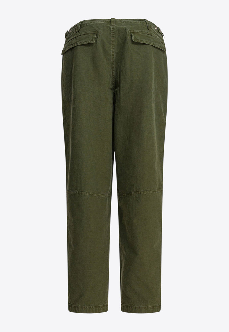 Stüssy Field Straight-Leg Pants Green 1167082726 OLIVE GREEN_82353