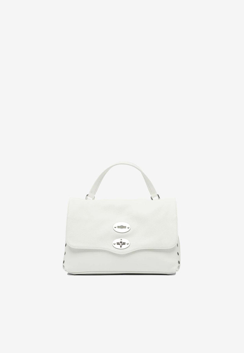 Zanellato Small Postina Leather Top Handle Bag White POSTINA DAILY S0680100040000Z1190_82745