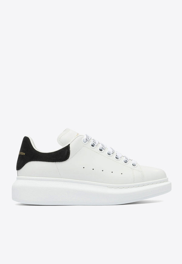 Alexander McQueen Oversize Leather Sneakers White 553770WIAIH9061_82759