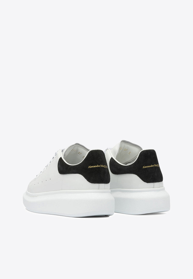 Alexander McQueen Oversize Leather Sneakers White 553770WIAIH9061_82759