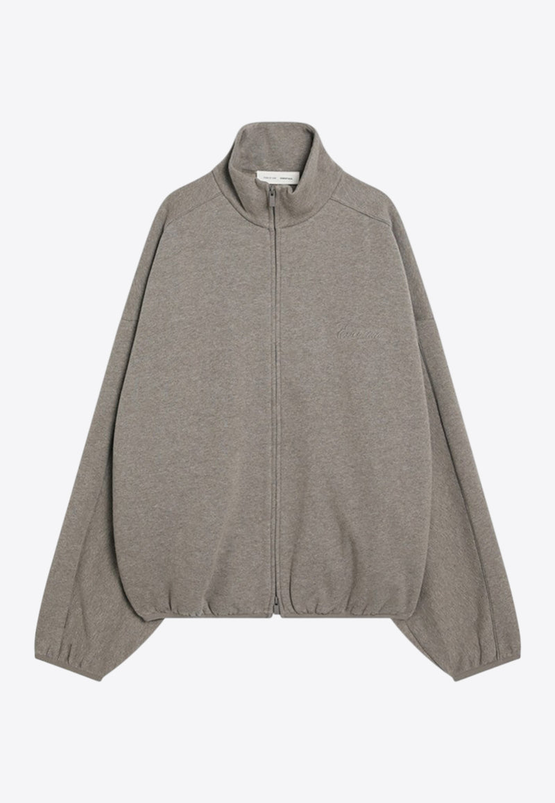 Fear Of God Essentials Modern Fleece Zip-Up Sweatshirt Gray 202SP256893F_FEARE-HH