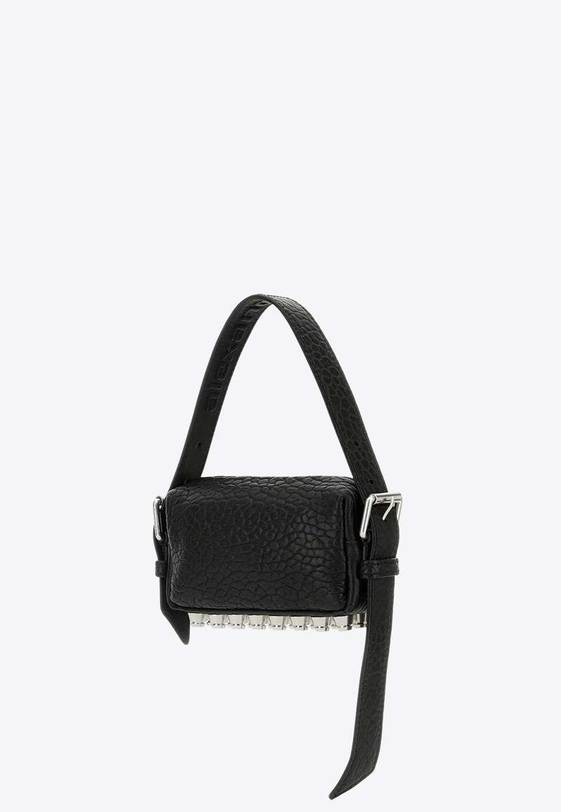 Alexander Wang Mini Ricco Grained Leather Crossbody Bag Black 20424X10LBLACK