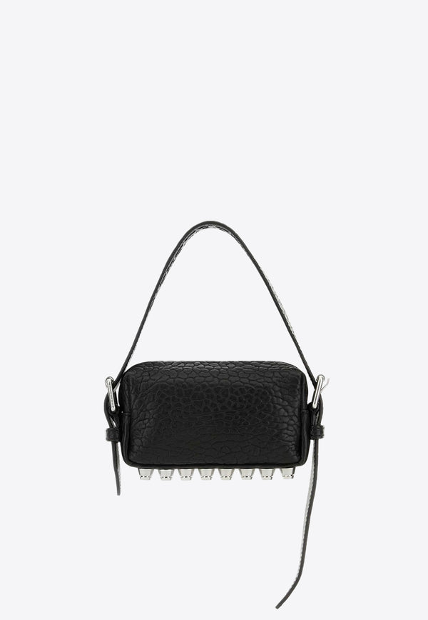 Alexander Wang Mini Ricco Grained Leather Crossbody Bag Black 20424X10LBLACK