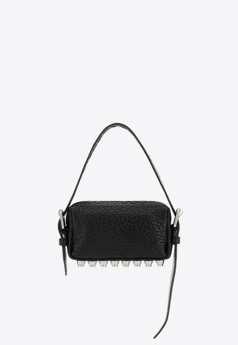 Alexander Wang Mini Ricco Grained Leather Crossbody Bag Black 20424X10LBLACK