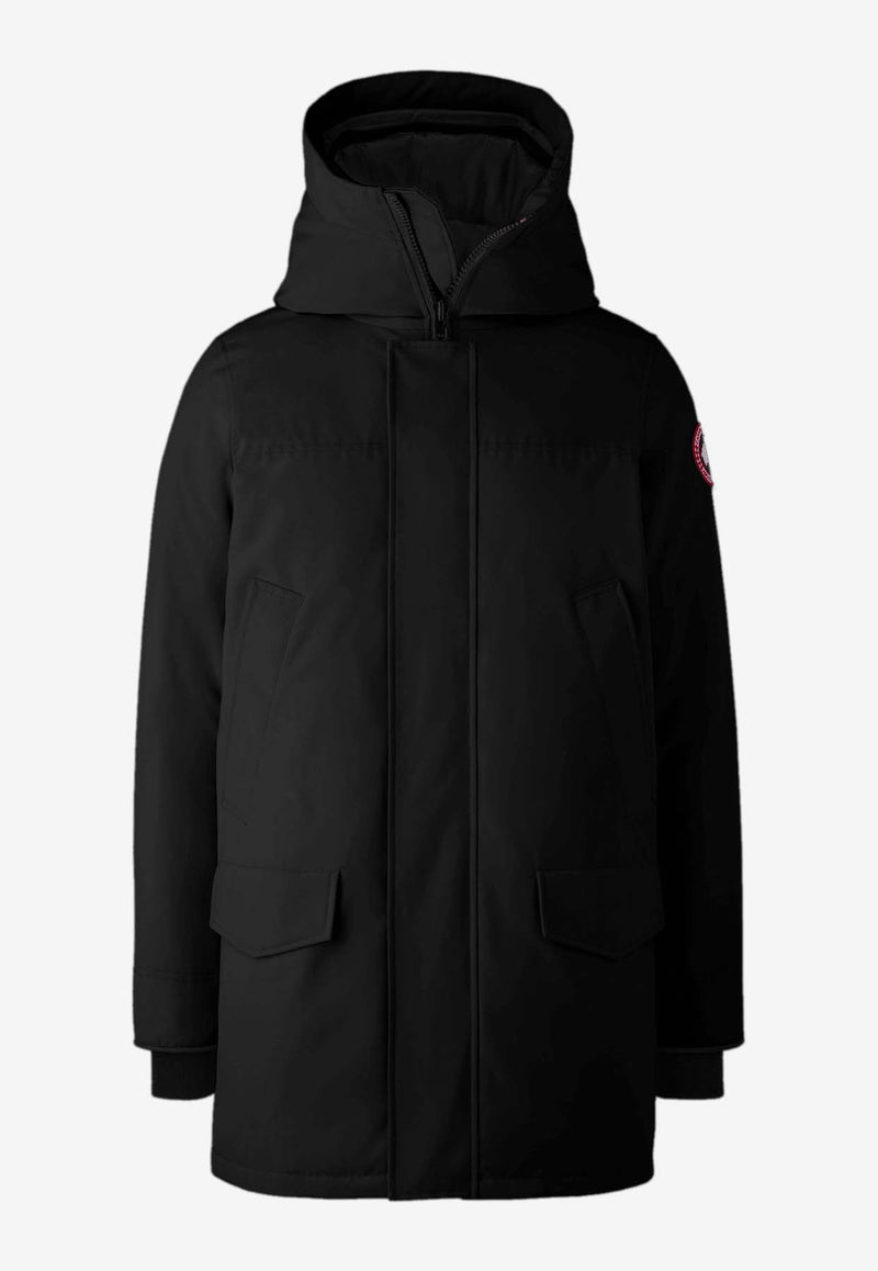 Canada Goose Langford Logo Patch Parka Black 2052M_000_61