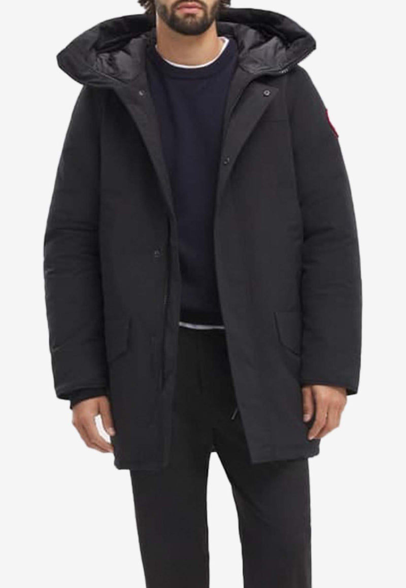 Canada Goose Langford Logo Patch Parka Black 2052M_000_61