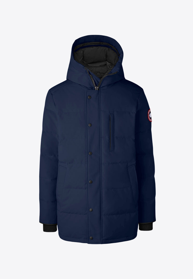 Canada Goose Carson Logo Patch Padded Parka Navy 2079MNAVY