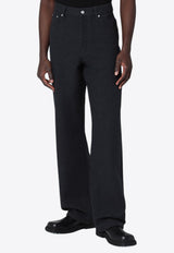 Dries Van Noten Straight-Leg Jeans Gray 209282118/R_DRVNO-803