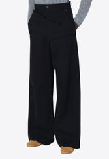 Dries Van Noten Straight-Leg Tailored Pants Black 209832106/R_DRVNO-900