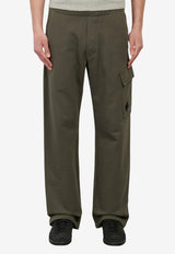 C.P. Company Signature Lens Fleece Cargo Pants Gray 20CMSP066A005086W_GREY