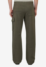 C.P. Company Signature Lens Fleece Cargo Pants Gray 20CMSP066A005086W_GREY