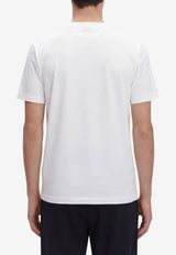 C.P. Company Logo Crewneck T-shirt White 20CMTS114A006374G_WHITE