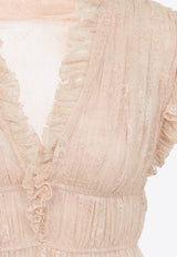 Floral Lace Maxi Dress