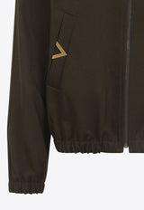 Metal V Zip-Up Jacket
