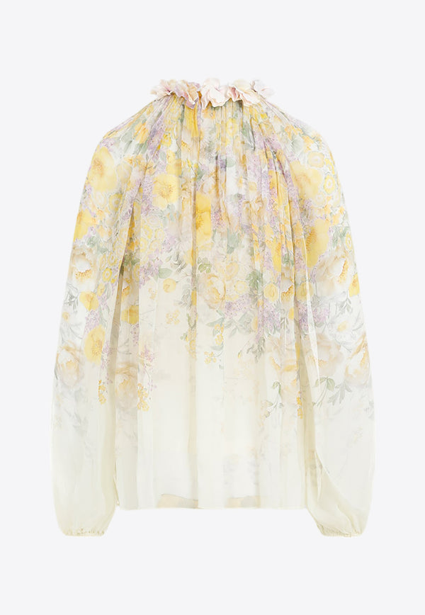 Harmony Billow Floral Blouse