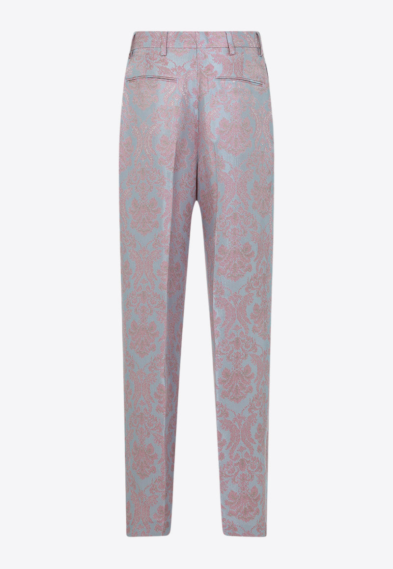 Portias Floral Embroidery Pants