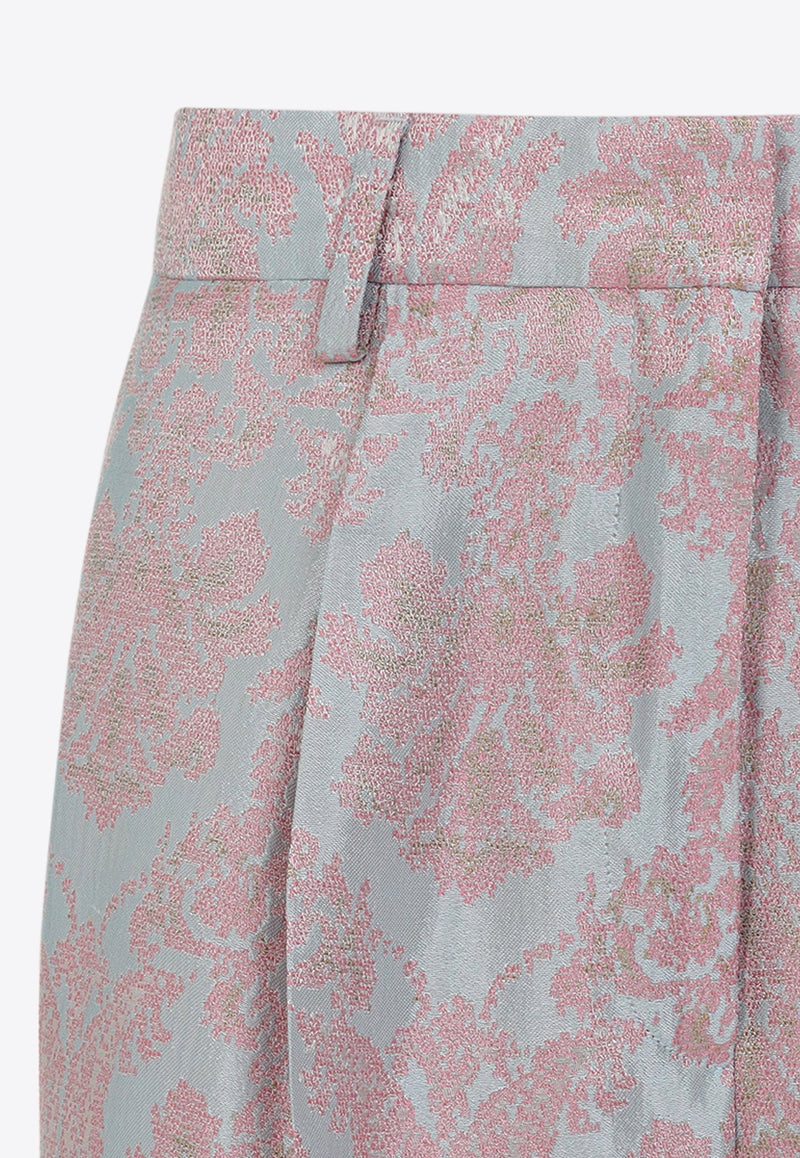 Portias Floral Embroidery Pants