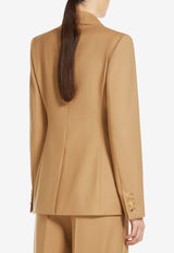 Max Mara Osanna Double-Breasted Wool Blazer Beige 21046071600_000_003