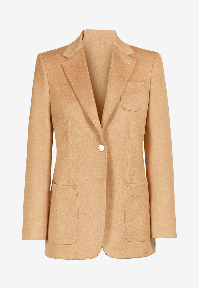 Max Mara Blasy Single-Breasted Blazer Camel 21046161600_000_001