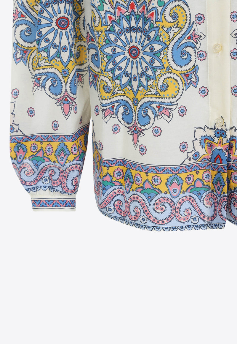 Etro Paisley Pattern Long-Sleeved Blouse