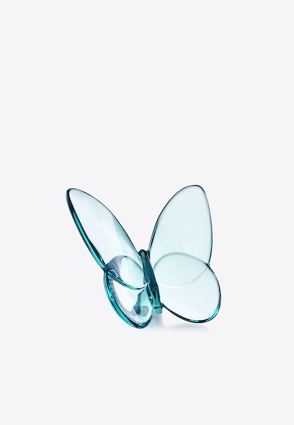 Baccarat Crystal Lucky Butterfly Figurine 2105932 Turquoise
